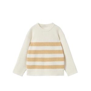 Zara kids ribbed striped knit sweater